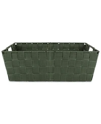 Design Imports Nylon Bin Basketweave Trapezoid Set of 2