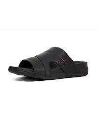 FitFlop Men's Freeway Pool Slide Leather