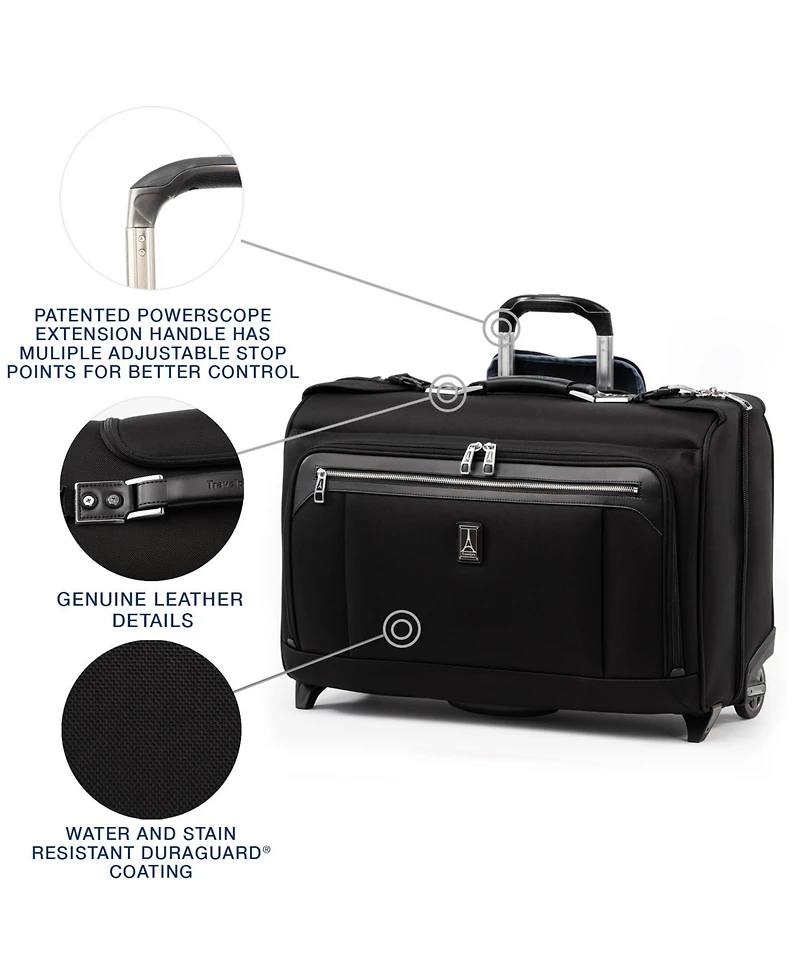 Travelpro Platinum Elite Carry-On Rolling Garment Bag