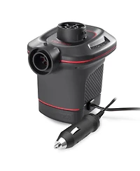 Intex 12 Volt Quick-Fill Dc Car Electric 23 Cfm Inflatable Float and Air Bed Pump