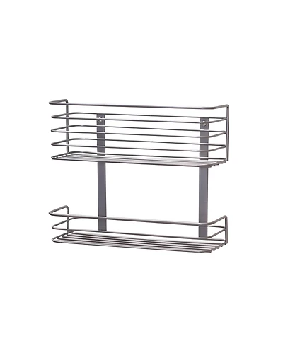 Household Essentials 2 Tier Door Mount Cabinet Organizer