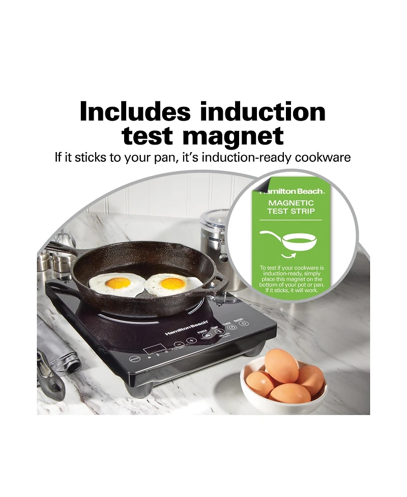 Hamilton Beach Single Induction Cooktop - 34104