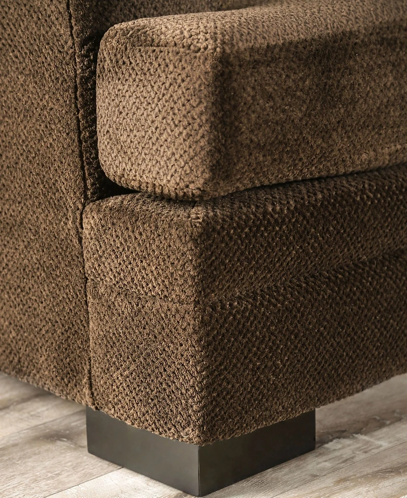 Furniture of America Korona Park Upholstered Loveseat