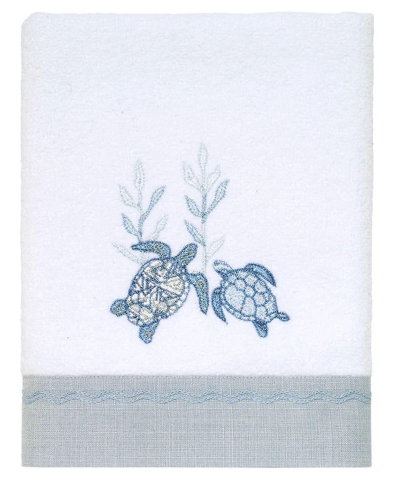 Avanti Caicos Sea Turtles Cotton Hand Towel, 16" x 28"