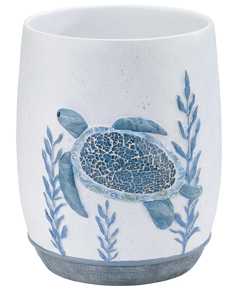 Avanti Caicos Sea Turtles Resin Wastebasket