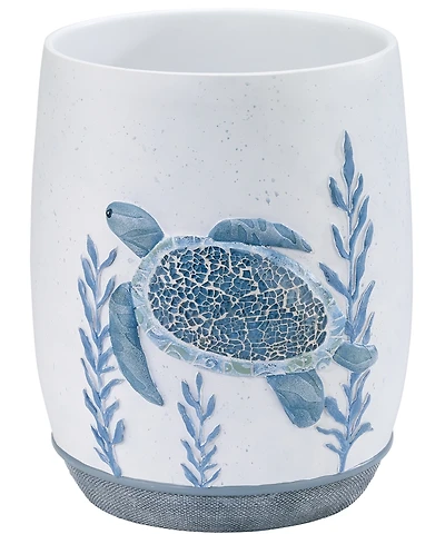 Avanti Caicos Sea Turtles Resin Wastebasket