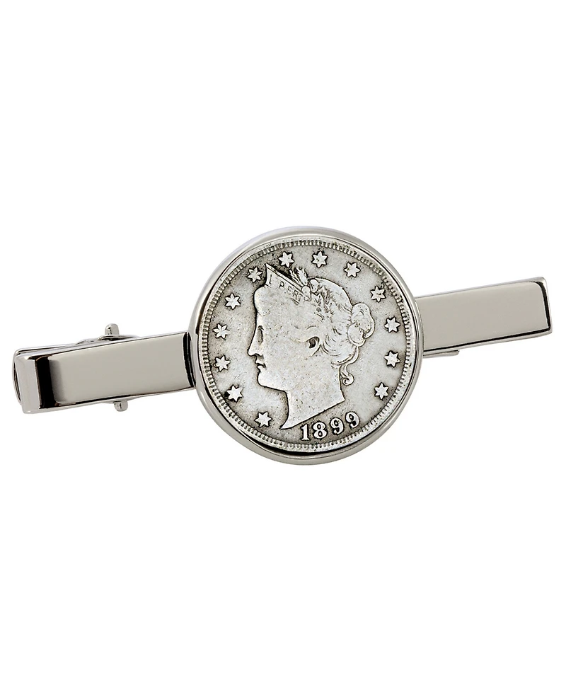 American Coin Treasures 1800's Liberty Nickel Coin Tie Clip