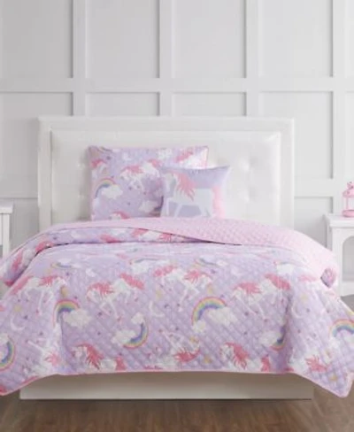 My World Kids Rainbow Unicorn Quilt Sets