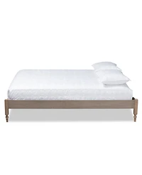 Furniture Laure French Bohemian Full Size Bed Frame
