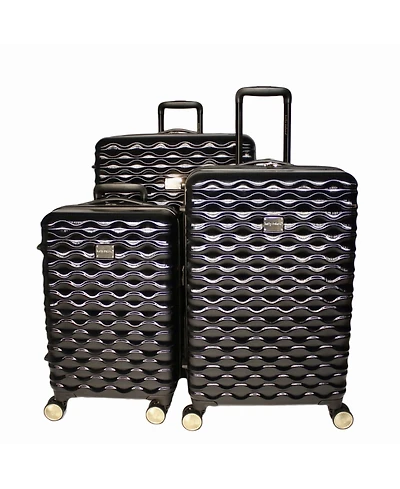 Kathy Ireland Maisy 3 Piece Hardside Luggage Set