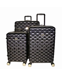 Kathy Ireland Maisy 3 Piece Hardside Luggage Set