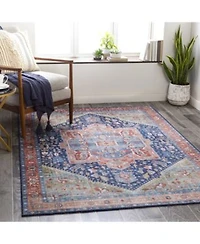 Livabliss Iris Irs 2312 Navy Area Rug Collection