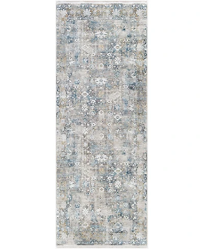 Surya Solar Sor-2307 Mist 3' x 8' Runner Area Rug
