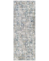 Surya Solar Sor-2307 Mist 3' x 8' Runner Area Rug
