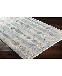 Surya Solar Sor- Gray 3' x 8' Runner Area Rug