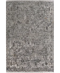 Surya Solar Sor-2313 Gray 3' x 8' Runner Area Rug