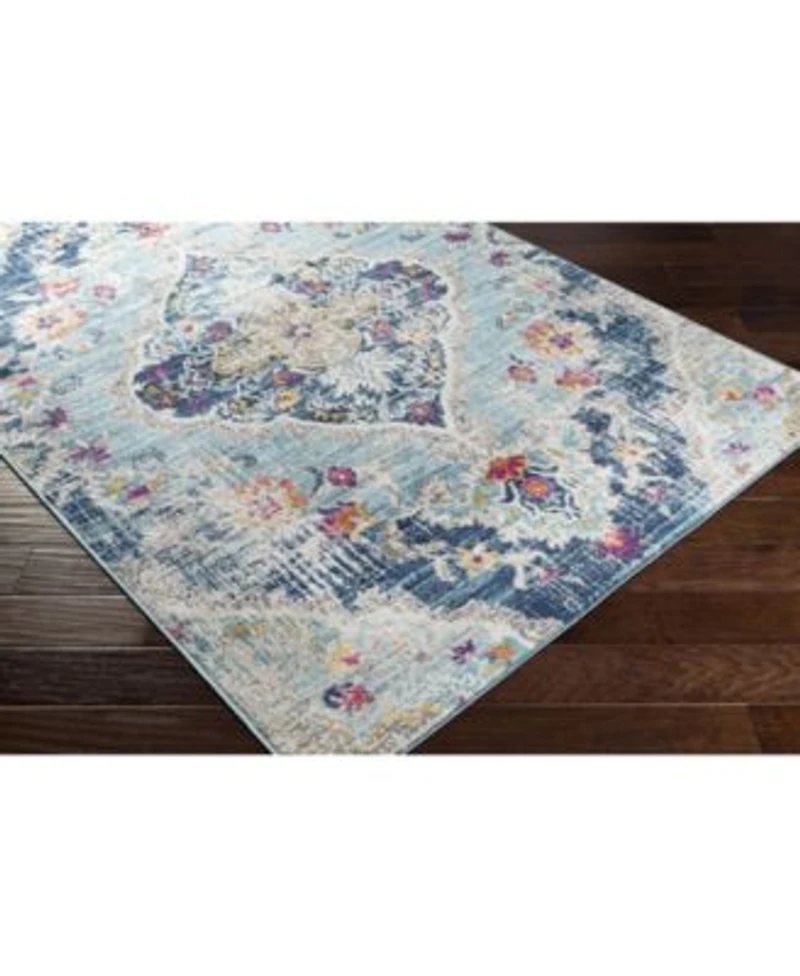 Livabliss Floransa Fsa 2300 Blue Area Rug