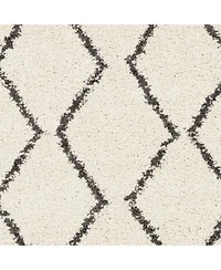 Livabliss Berber Shag Bbe Charcoal Area Rug