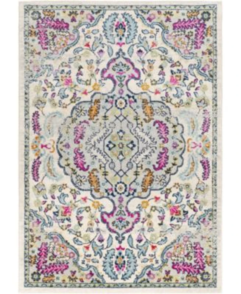 Livabliss Sunderland Sun 2312 Fuchsia Area Rug