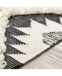 Closeout Livabliss Apache Apa Black Rug