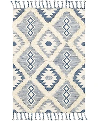 Closeout! Livabliss Apache Apa-2304 Navy 8' x 10' Area Rug