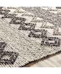 Surya Farmhouse Neutrals Fls 2302 Black Rug