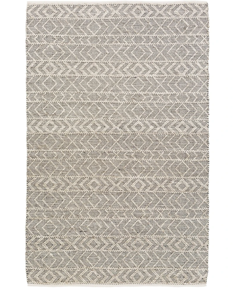 Surya Ingrid Ing-2000 Black 3' x 12' Runner Area Rug