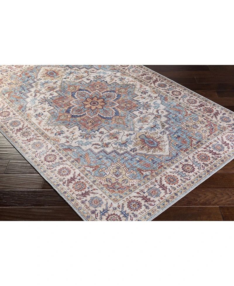 Livabliss Iris Irs-2301 Navy 2'3" x 3'9" Area Rug