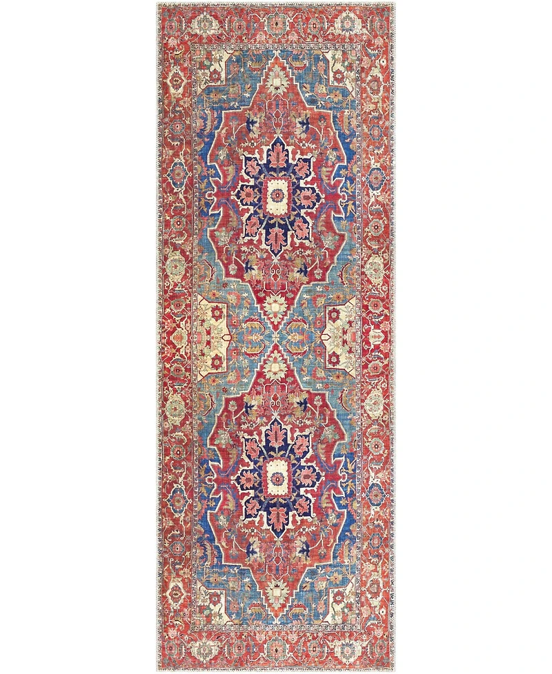 Livabliss Iris Irs-2309 Copper 2'6" x 7'6" Runner Area Rug