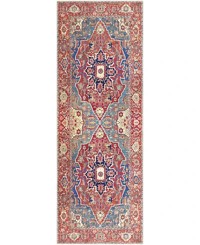 Livabliss Iris Irs-2309 Copper 2'6" x 7'6" Runner Area Rug