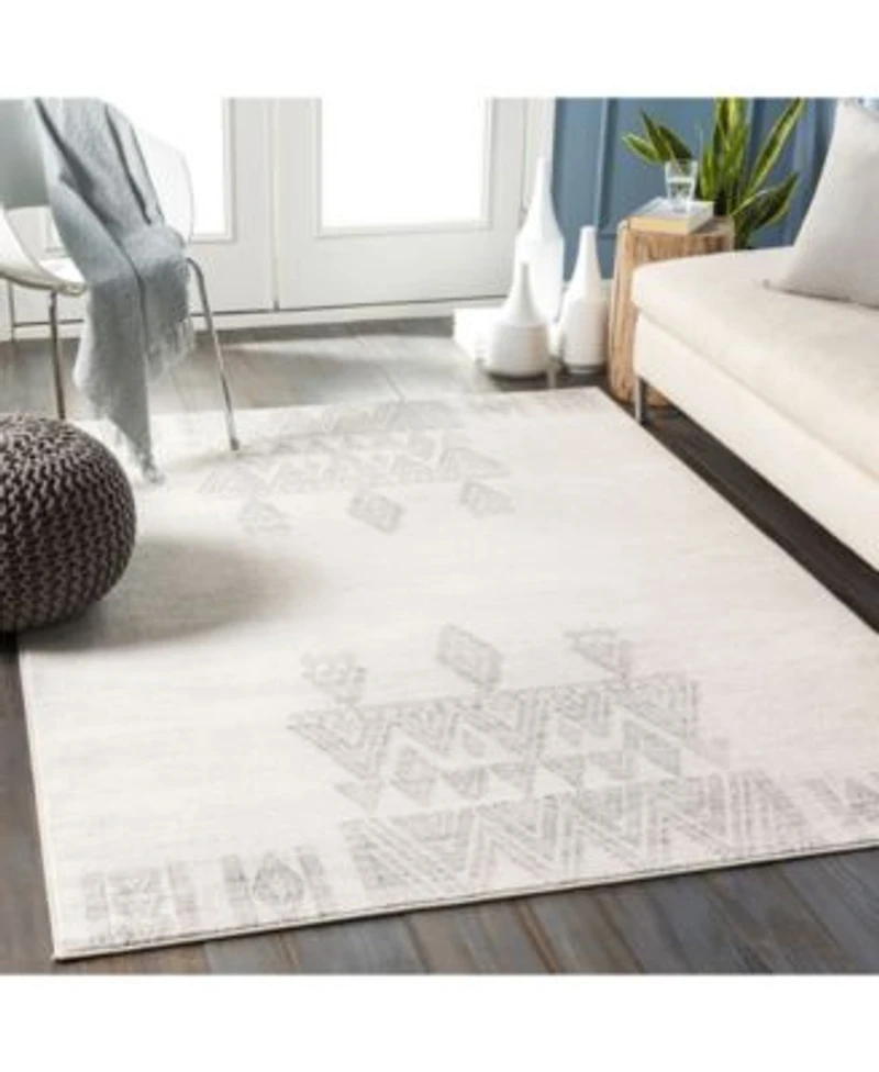 Livabliss Roma Rom 2325 Charcoal Area Rug
