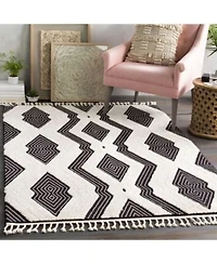 Livabliss Azilal Azi 2300 Black Area Rug