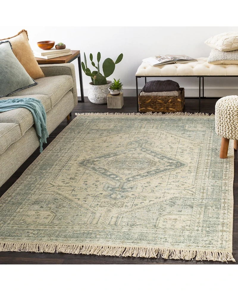 Livabliss Zainab Zai- Sage 2' x 3' Area Rug
