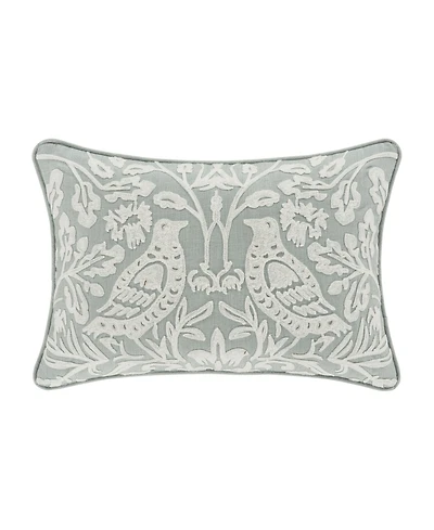 J Queen New York Garden View Decorative Pillow, 18" x 18"