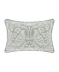 J Queen New York Garden View Decorative Pillow, 18" x 18"