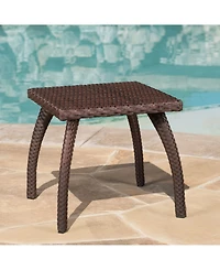 Noble House Bradley 3 Piece Outdoor Chat Set with Cushions