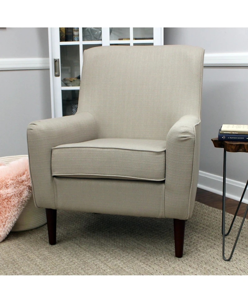 Foxhill Trading Laura Mid-Century Armed Lounge Chair