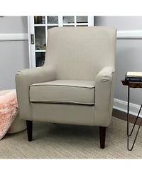 Foxhill Trading Laura Mid-Century Armed Lounge Chair