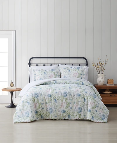 Cottage Classics Field Floral 2-Pc. Comforter Set, Twin Xl