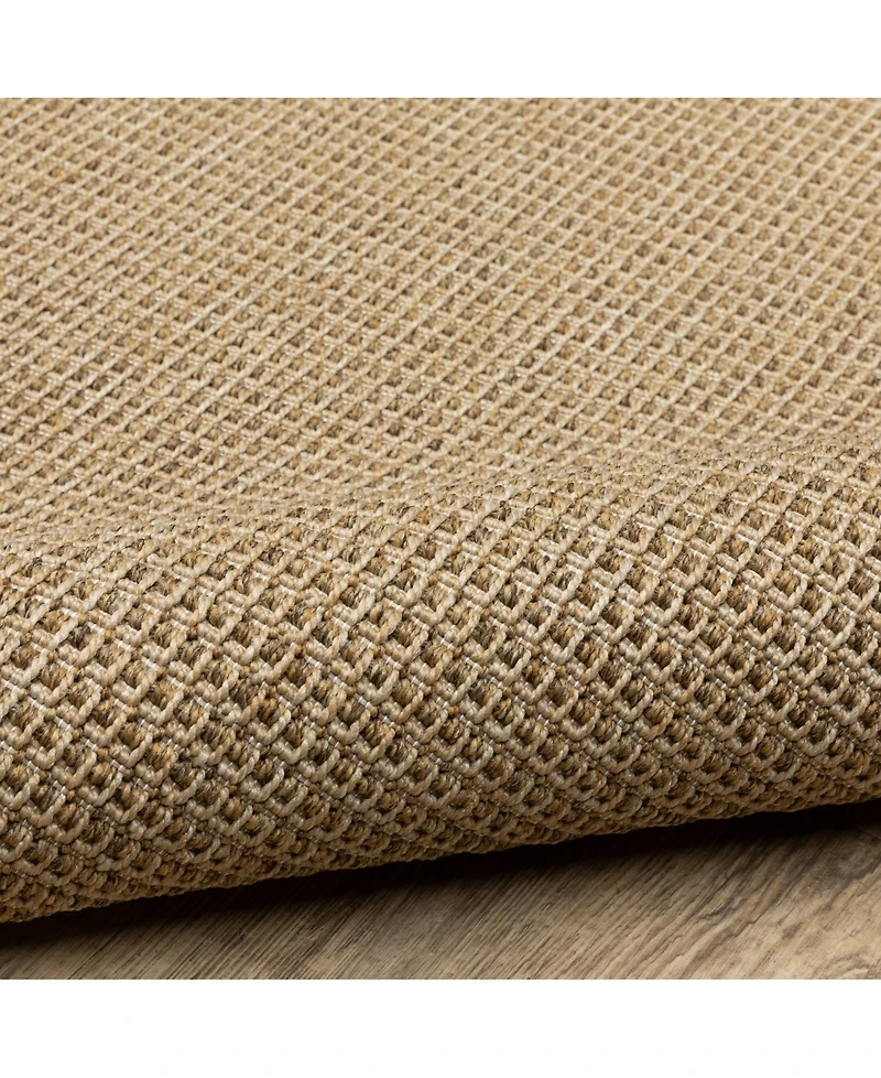 Oriental Weavers Karavia 2067X Sand 3'7" x 5'6" Outdoor Area Rug