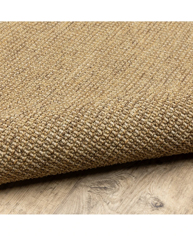 Oriental Weavers Karavia 2068X Tan 2'5" x 4'5" Outdoor Area Rug