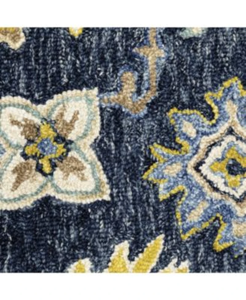 Oriental Weavers Alfresco 28405 Navy Rug
