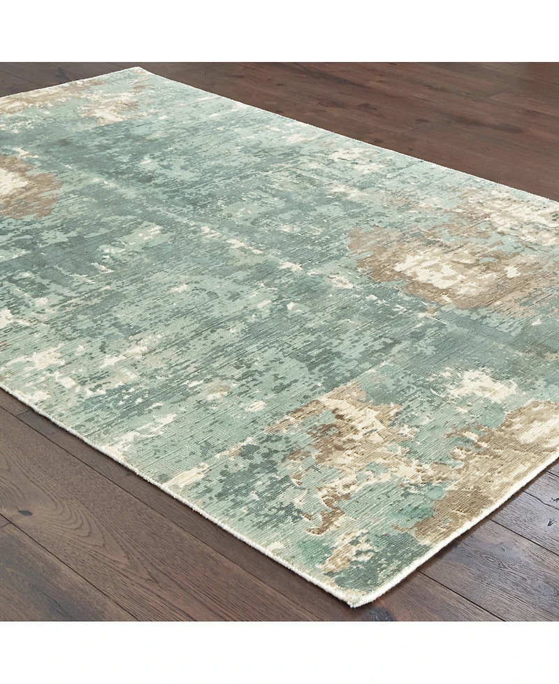 Oriental Weavers Formations Blue 8' x 10' Area Rug