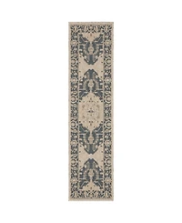 Oriental Weavers Latitude 001J3 Gray 1'10" x 7'6" Runner Rug