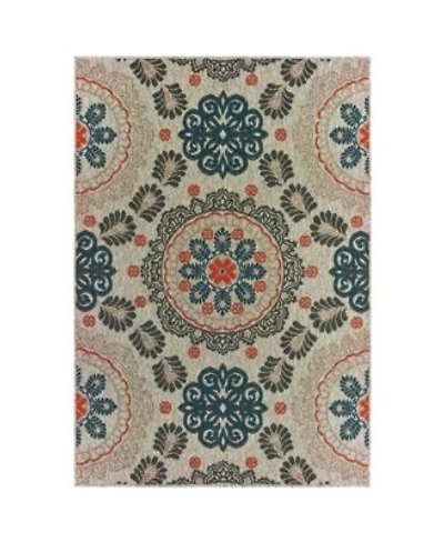 Oriental Weavers Latitude 1903w Gray Rug