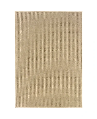 Oriental Weavers Karavia 2160X Sand 6'7" x 9'6" Outdoor Area Rug