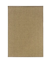 Oriental Weavers Karavia KAR06 Tan 3'7" x 5'6" Outdoor Area Rug