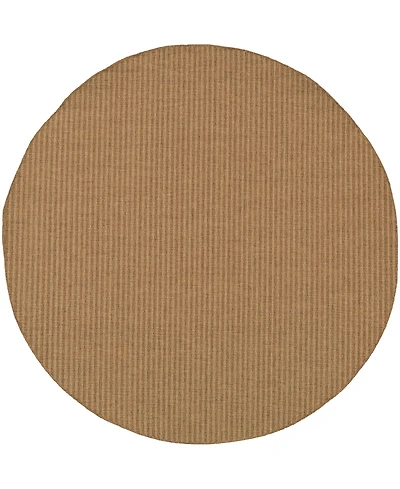 Oriental Weavers Karavia 550X3 Tan 7'10" Round Rug