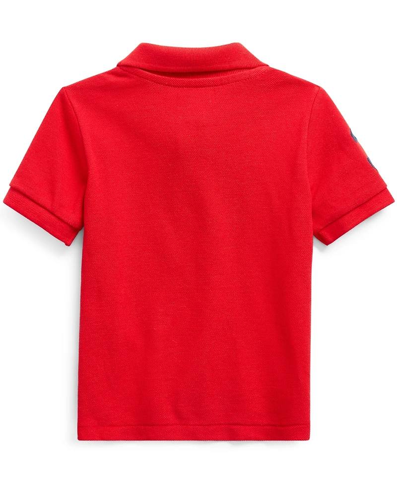 Polo Ralph Lauren Baby Boys Cotton Mesh Pony Logo Shirt