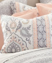 Levtex Darcy Paisley Damask Reversible Quilt Sets